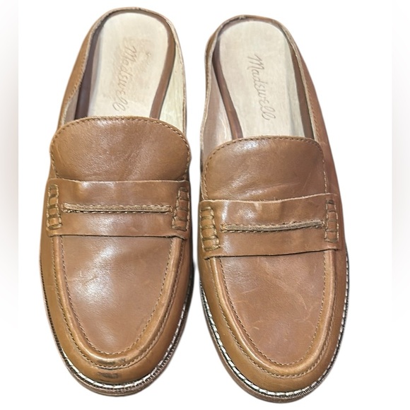 Madewell Elinor Leather Women’s Loafers Sz 8 - Picture 4 of 6